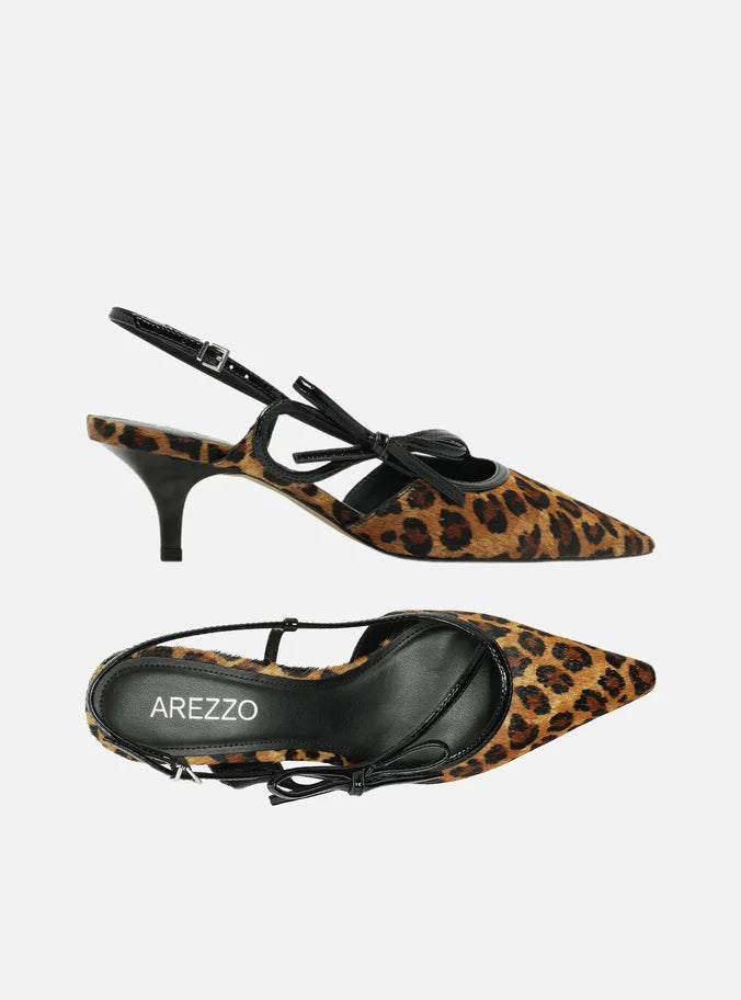 Tessa Mid Pump Leopard