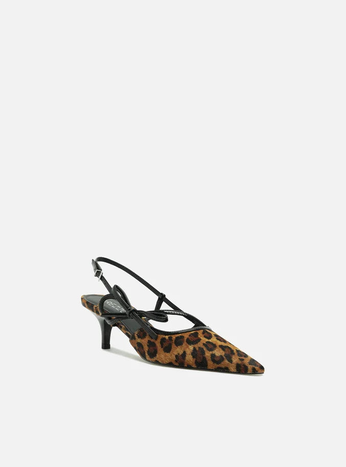 Tessa Mid Pump Leopard